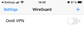 How to set up WireGuard VPN for iOS: Step 6